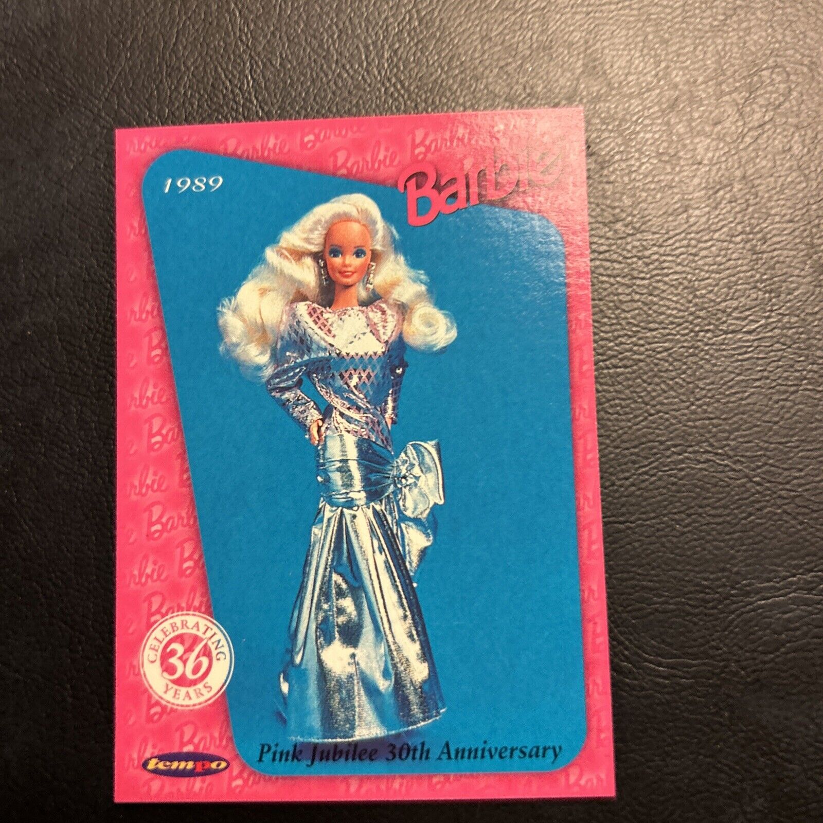 Jb9c Barbie Doll Celebrating 36 Years #59 Pink Jubilee 30Th Anniversary, 1989