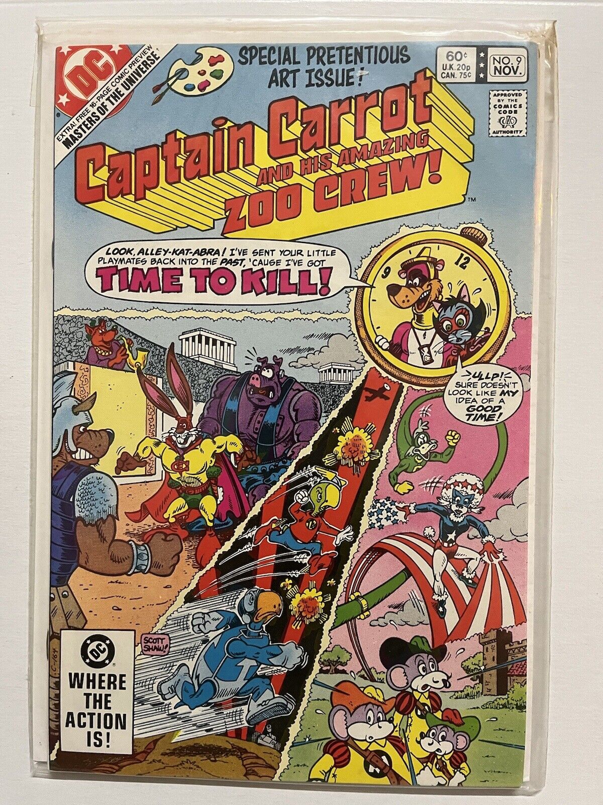 Captain Carrot and His Amazing Zoo Crew #9 1982 DC Comics