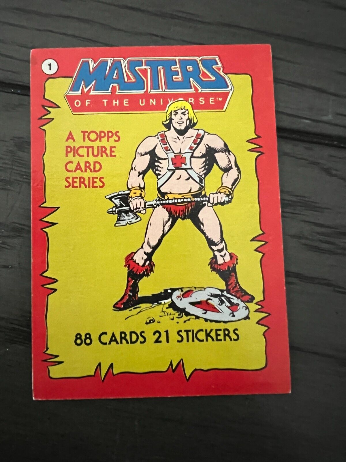 1984 Topps Masters of the Universe Trading Cards You Pick Complete your set MOTU