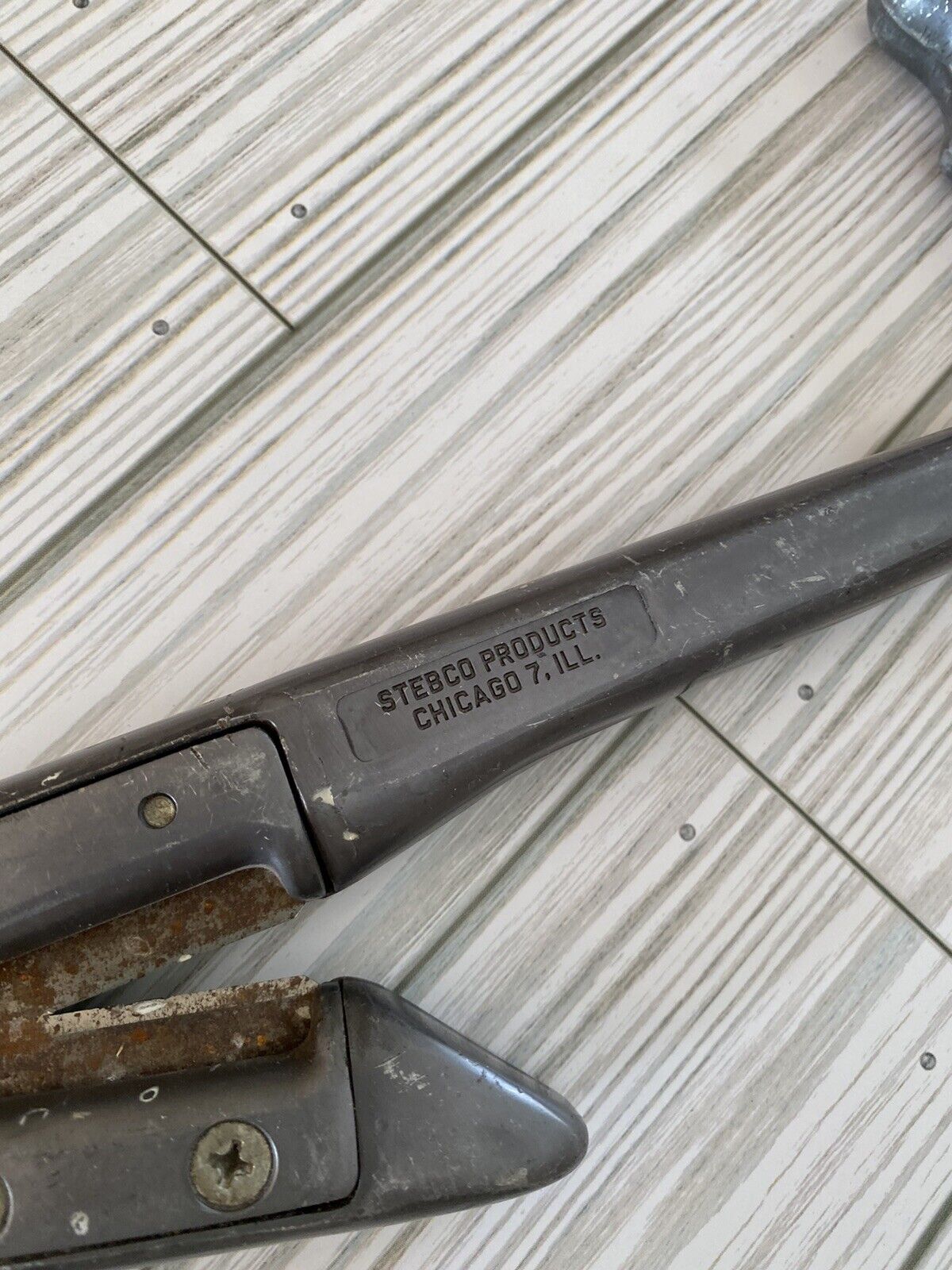 Vintage Stebco Products V Blade Recue Avaition Cutter Tool Early 1980's