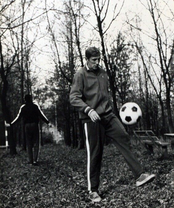 Vintage Press Photo Football, Chesternev, Cska ,National Russian, 1971, print