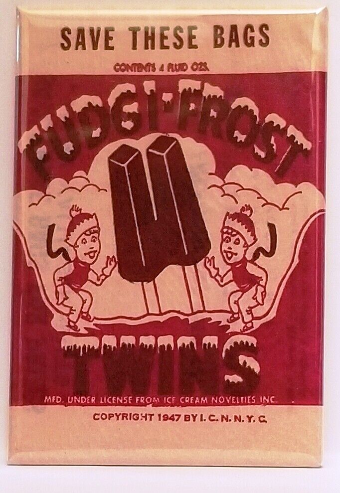 Fudgi Frost Ice Cream MAGNET 2\