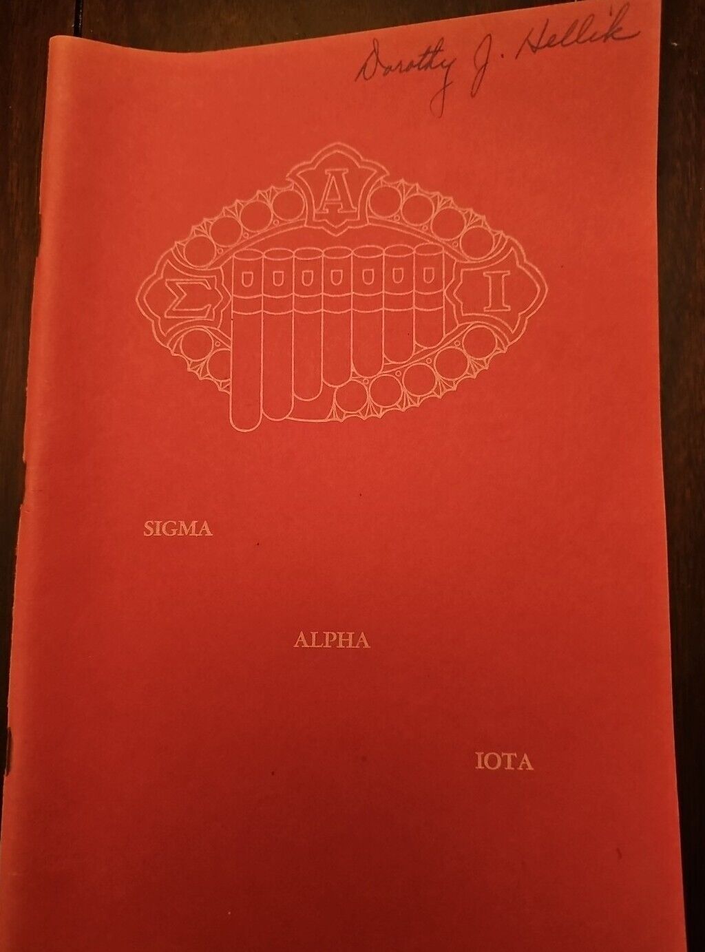 SONGS OF SIGMA ALPHA IOTA Sorority Sheet Music Songbooks 1958 PB K.Fisher