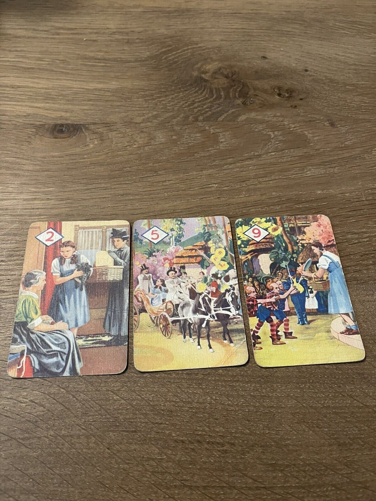 Wizard of Oz 1940 Card Game by Pepys Extremely Rare Vintage Cards Nearly Antique