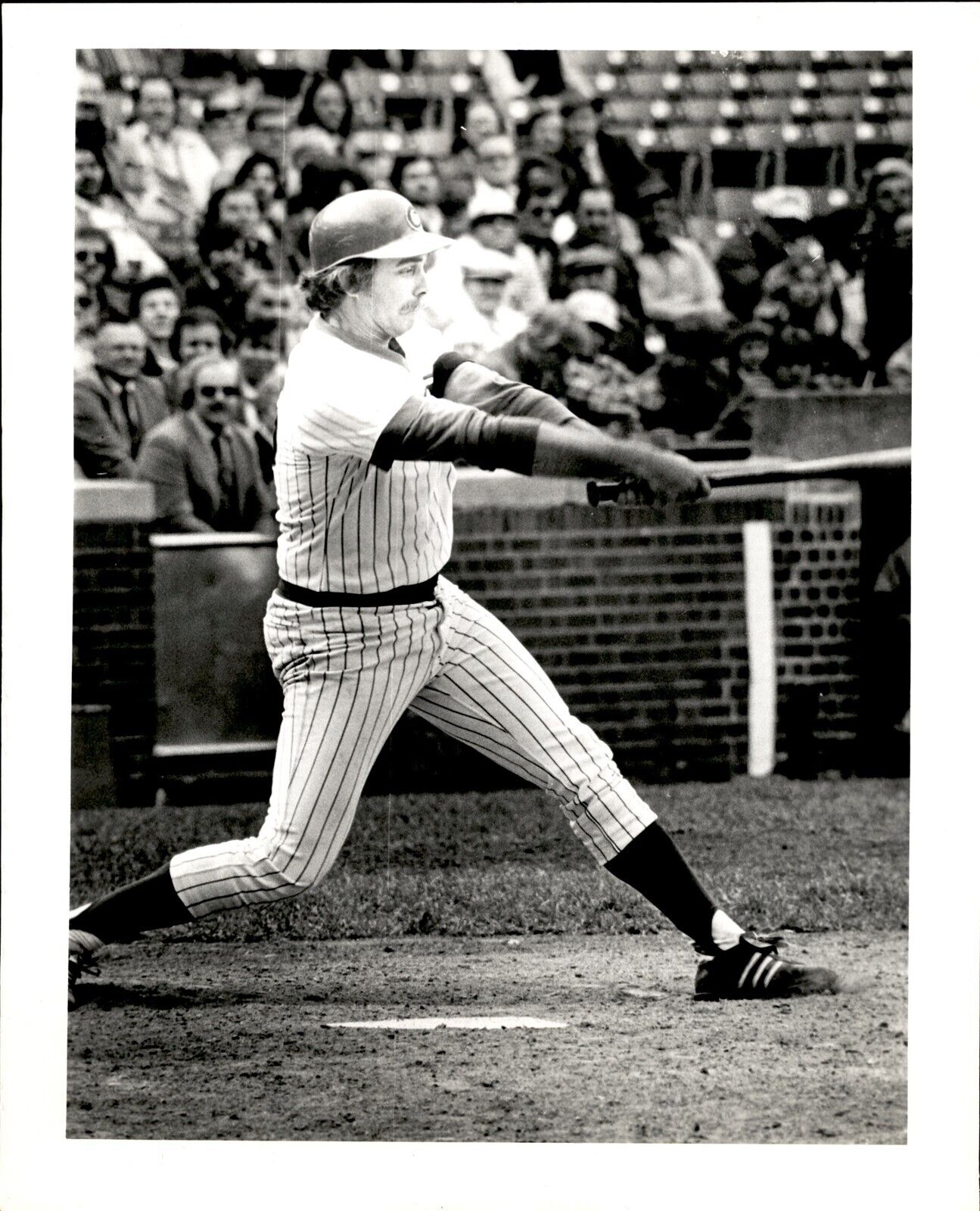 LD251 70s Original Photo GEORGE MITTERWALD CHICAGO CUBS CATCHER MLB BASEBALL