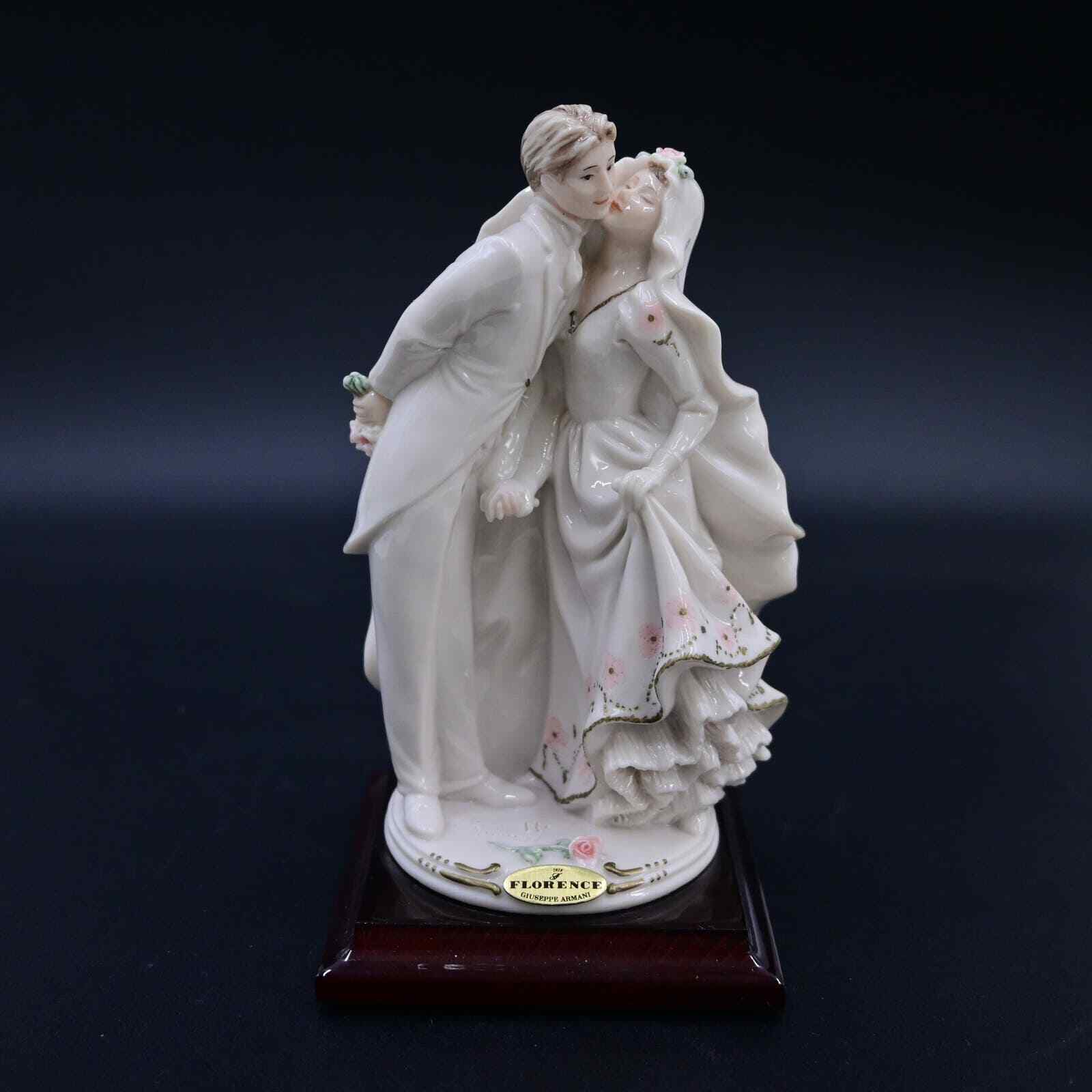 Vintage Giuseppe Armani Florence Together Bride & Groom Figurine
