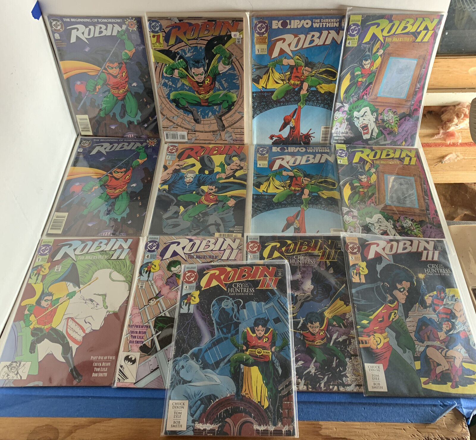 Robin (Batman Joker) Lot Of 13 DC Comics 1990’s - Robin II & III