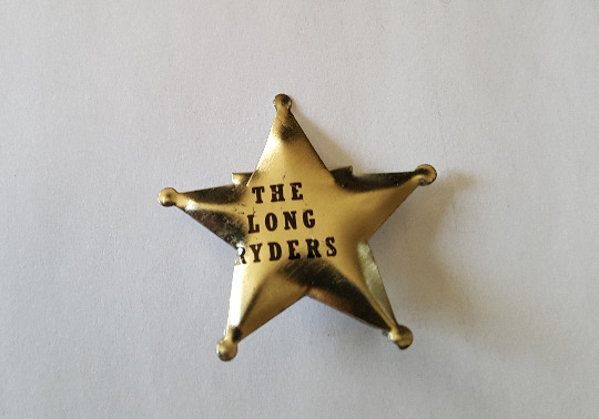 THE LONG RYDERS Badge Button Pinback State Of Our Union Vintage 1985 New Wave 