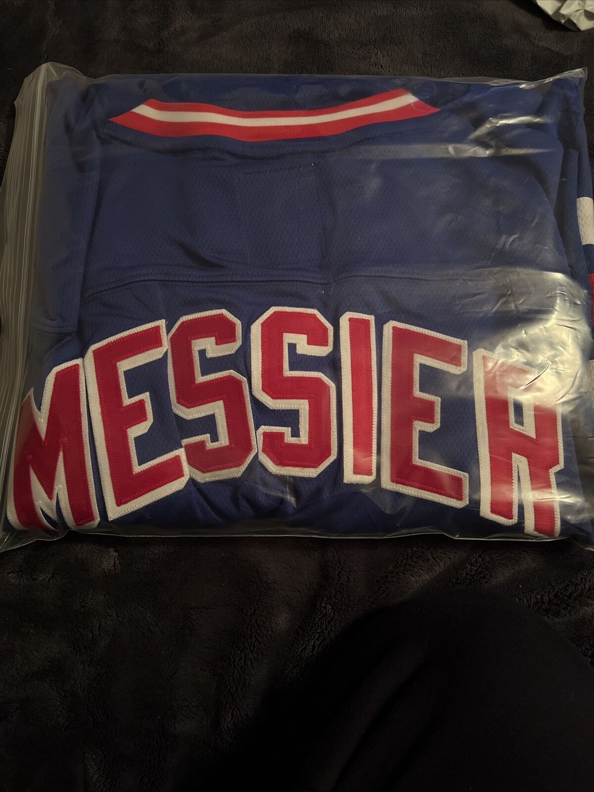 autographed jersey coa Mark Messier New York Rangers