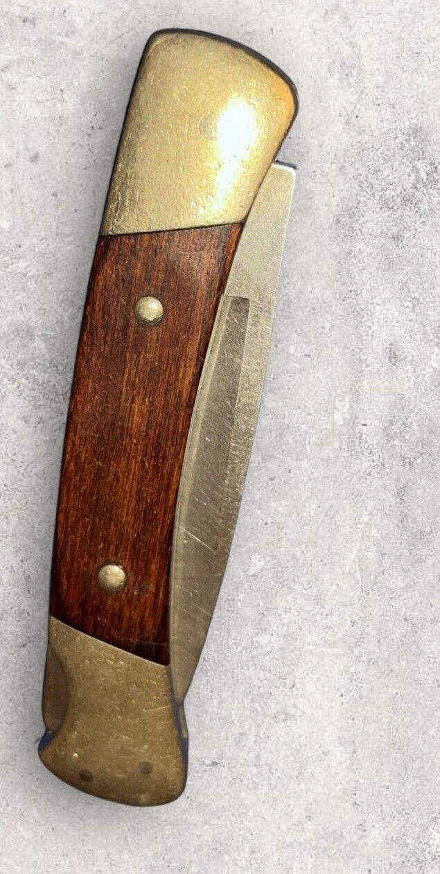 BUCK Knife Made In USA 503 Lockback Vintage