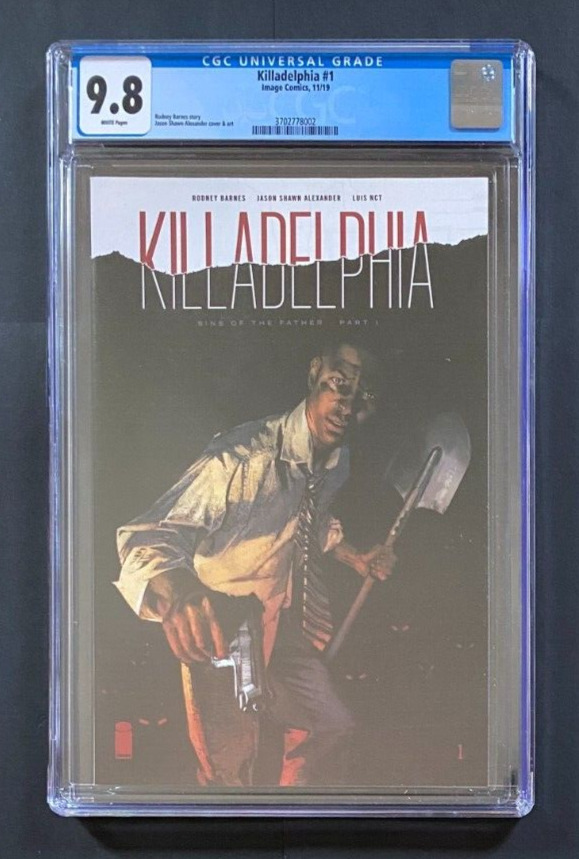 Killadelphia #1 CGC 9.8 NM+ 1st Print Rodney Barnes (2019 Image Comic)