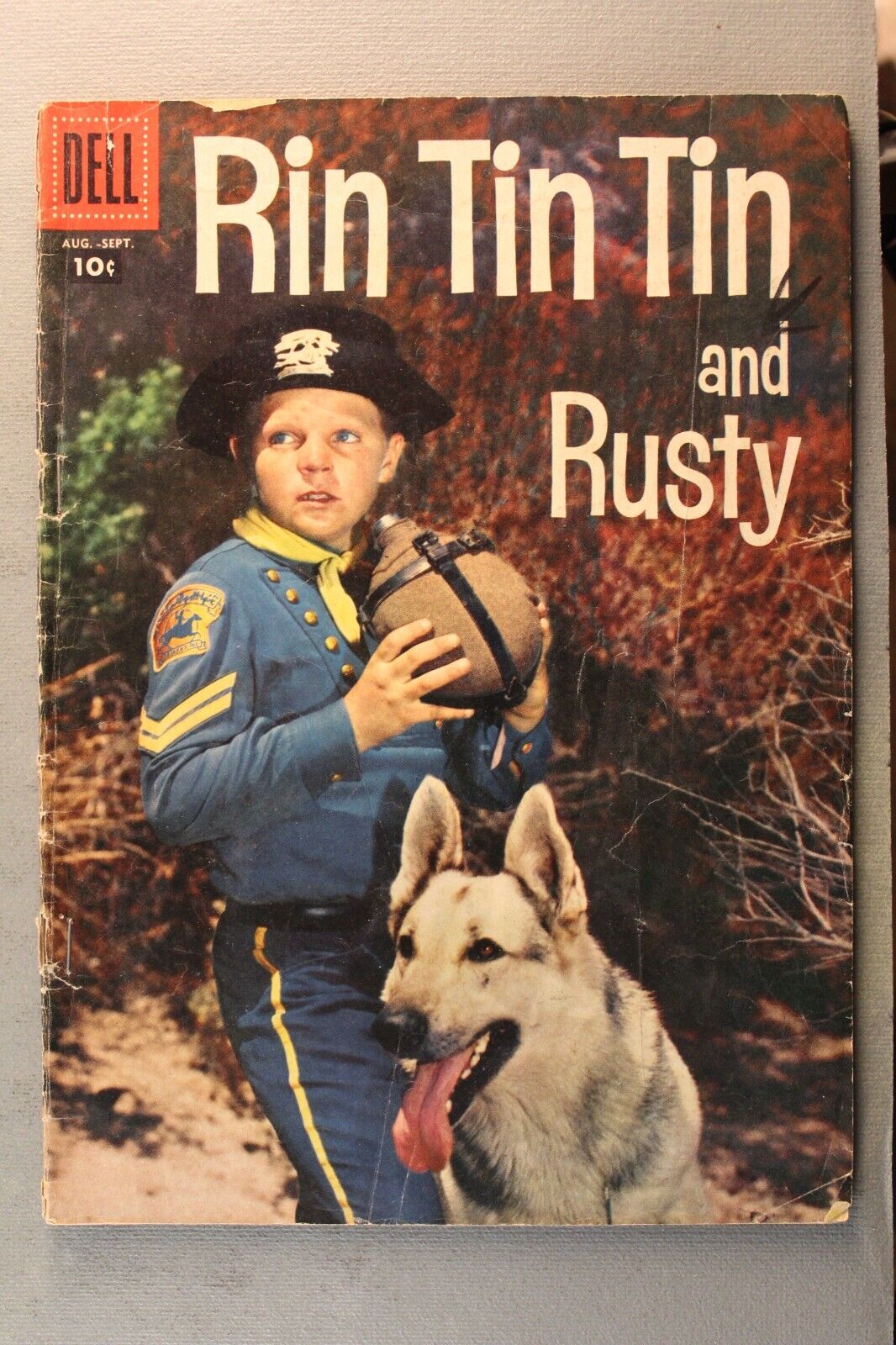 Rin Tin Tin and Rusty #20 ~ DELL Aug. - Sept. 10c \