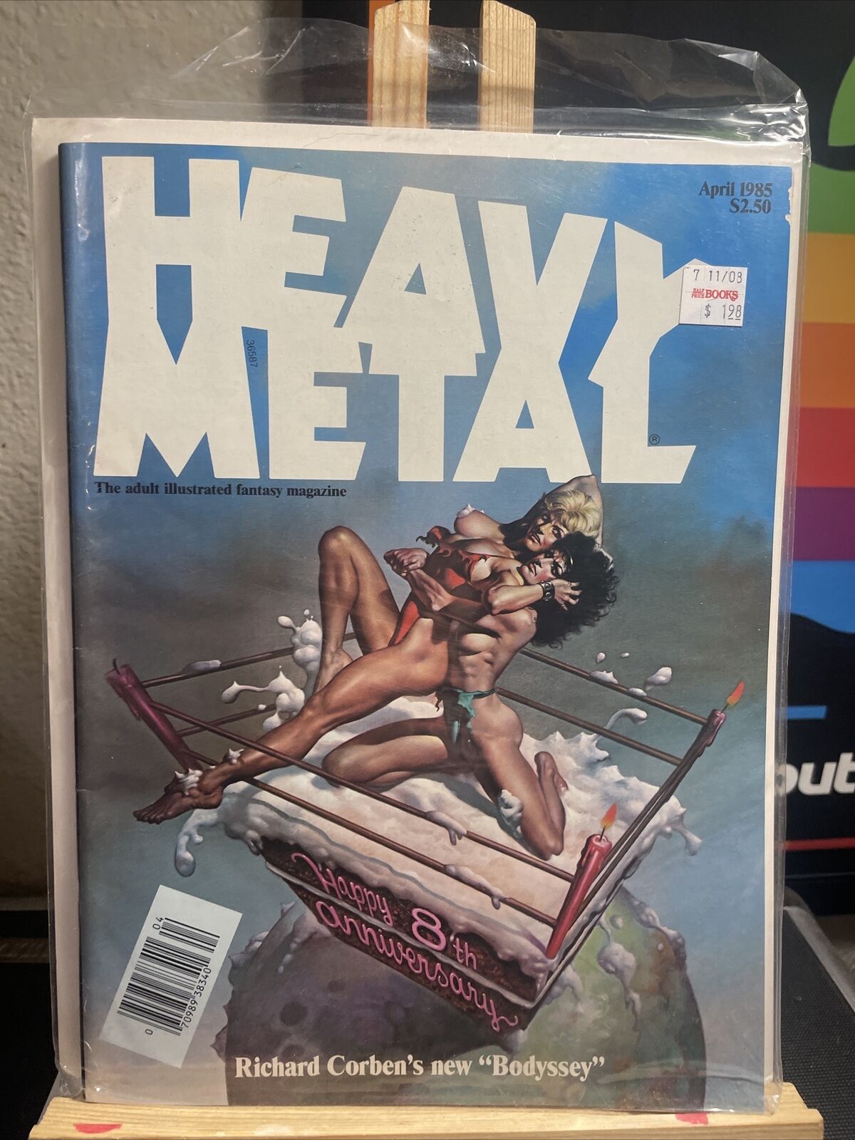 Heavy Metal Fantasy Magazine April 1985 (Vol. 9 #1) Vintage Comic