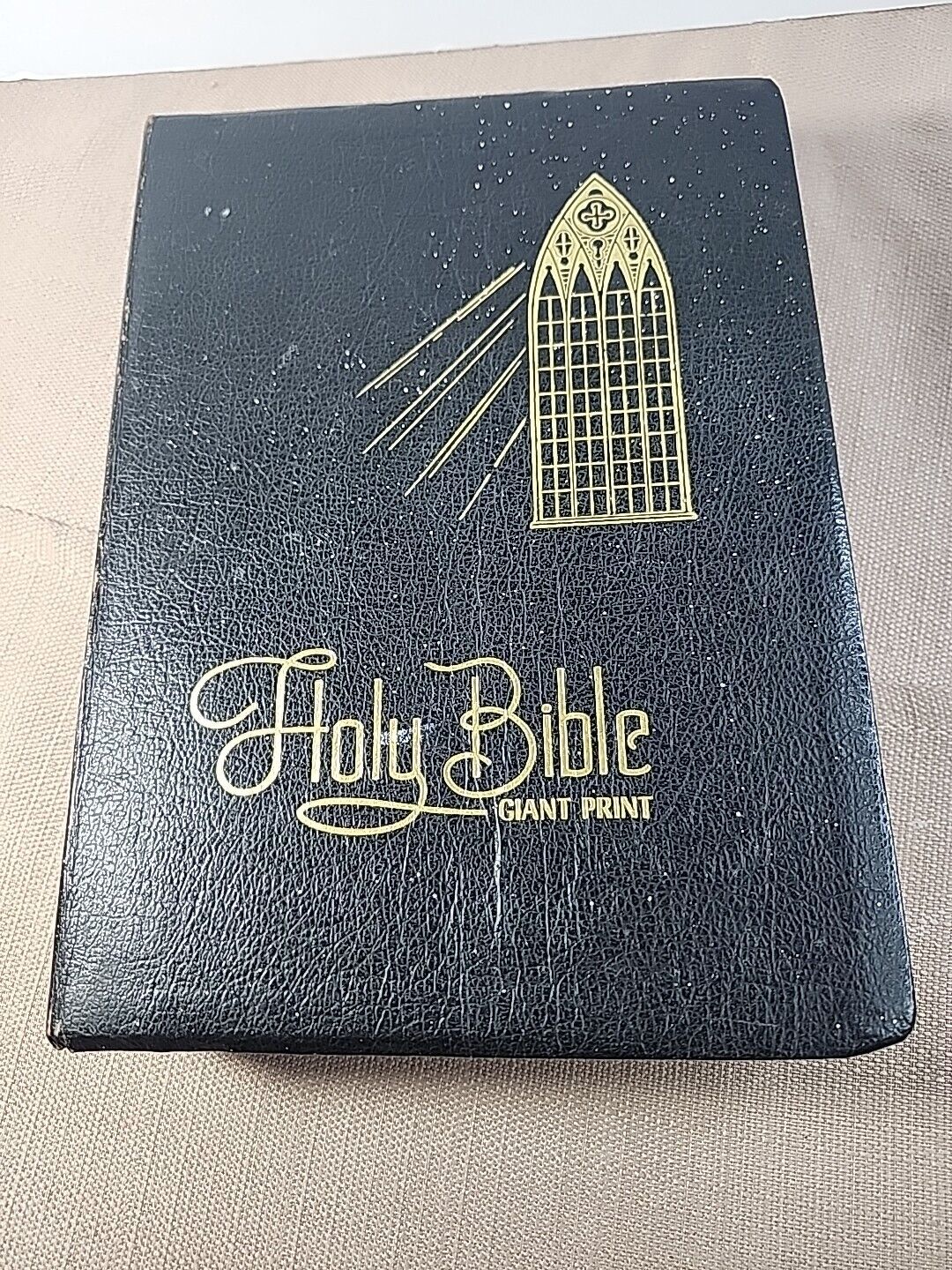 Crusade Bible KJV HOLY BIBLE Red Letter Reference Large Print  Leather