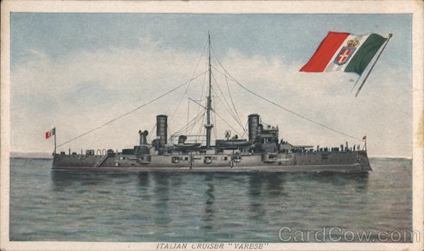 Battleship Italian Cruiser \
