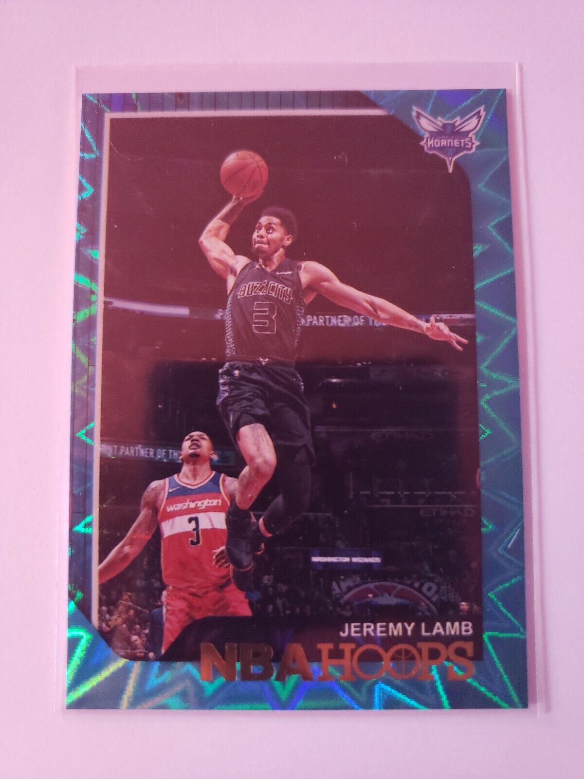 2018-19 Hoops Teal Explosion #109 Jeremy Lamb - NM-MT