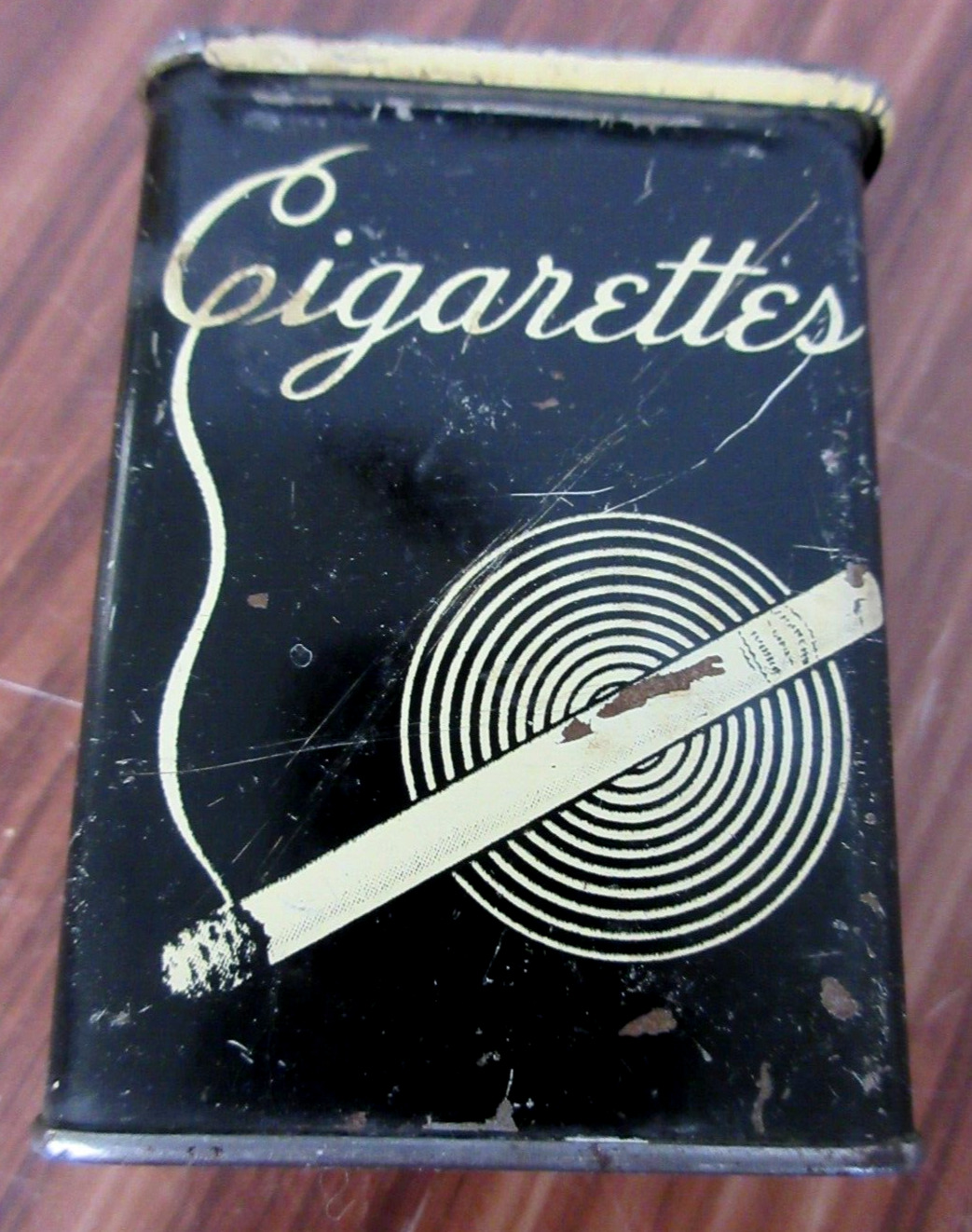 Vintage 1930’s-40’s Art Deco Cigarettes Tin