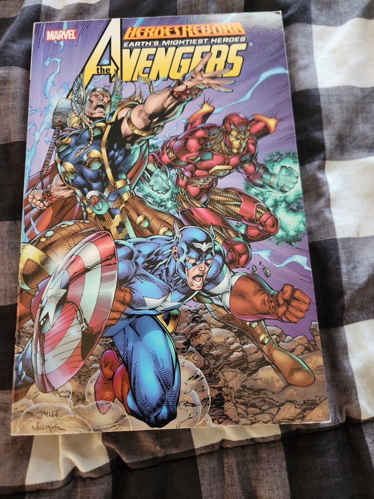 Heroes Reborn: The Avengers TPB 1ST EDITION 1ST PRINTING Marvel 2006
