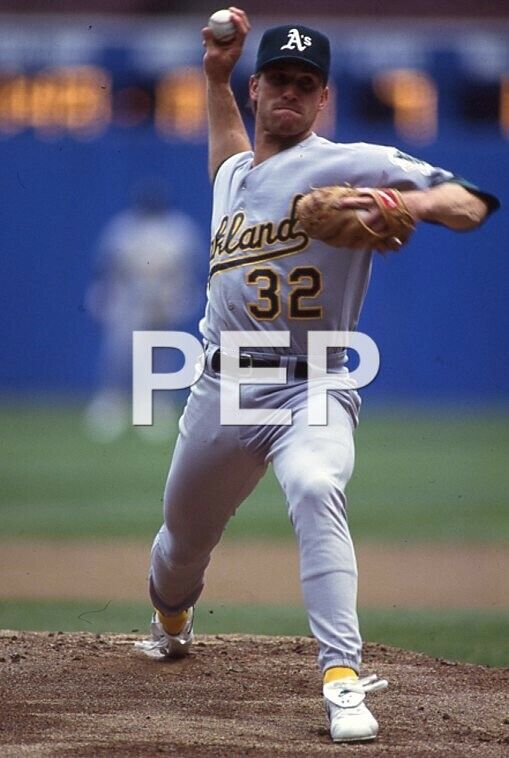 Original MLB Baseball Slide 1993 Oakland A\'s Bobby Witt