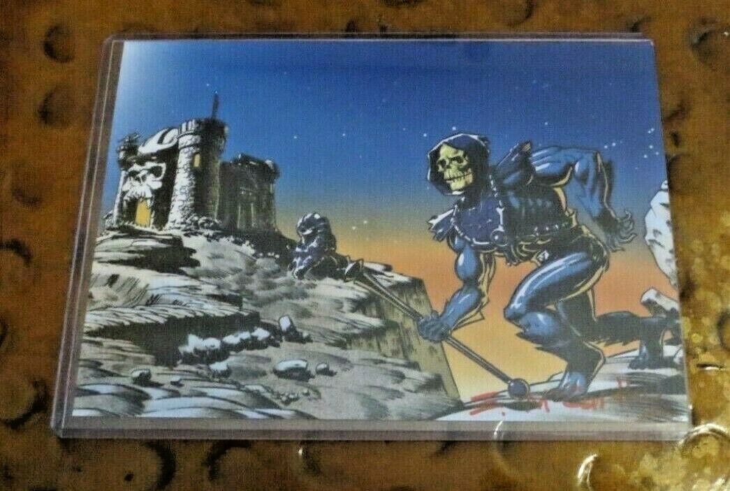 Errol McCarthy artist known for He-Man MOTU toy artwork signed autographed photo