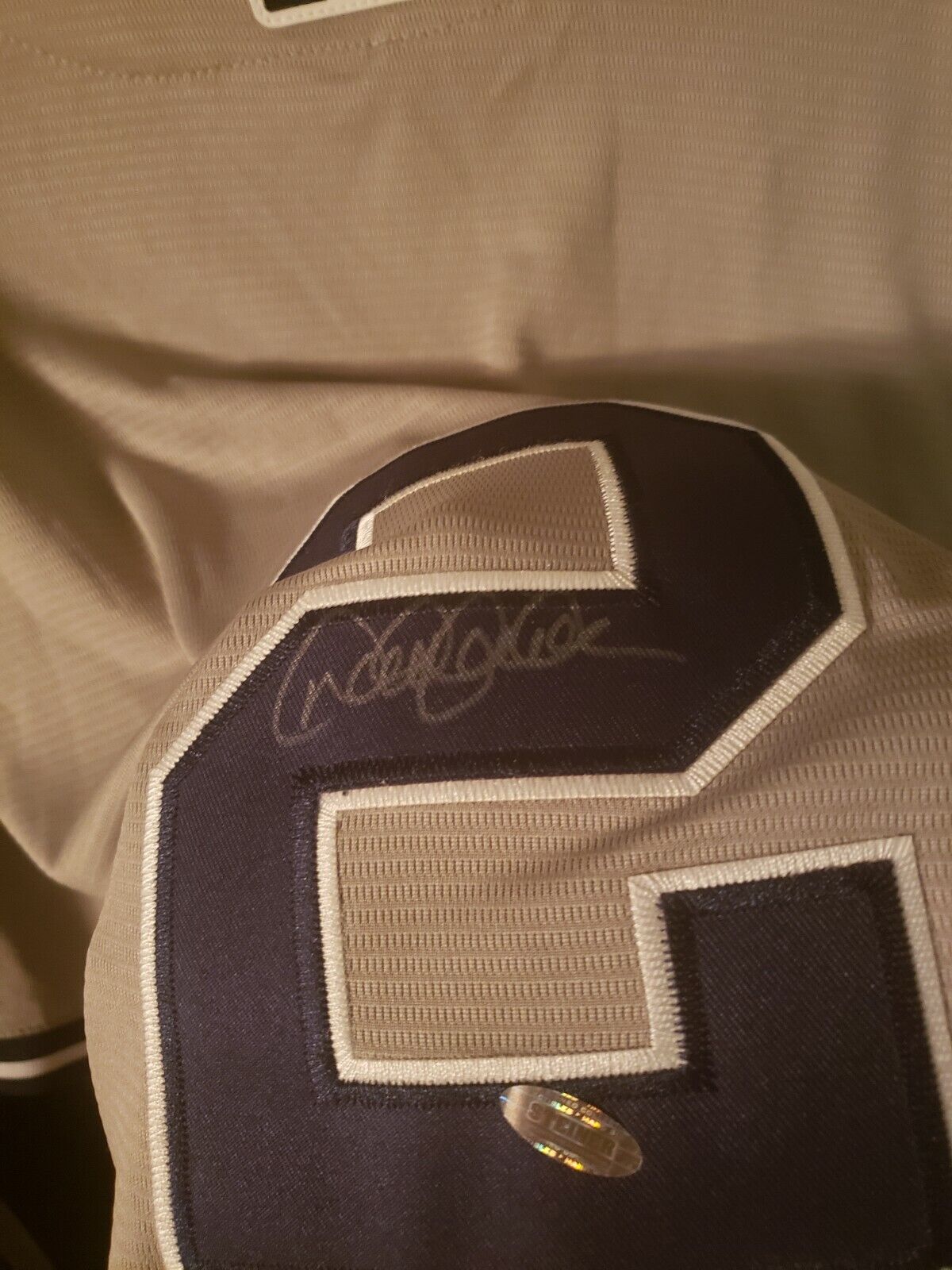 Dwrek Jeter Autographed Signed Jersey - Steiner