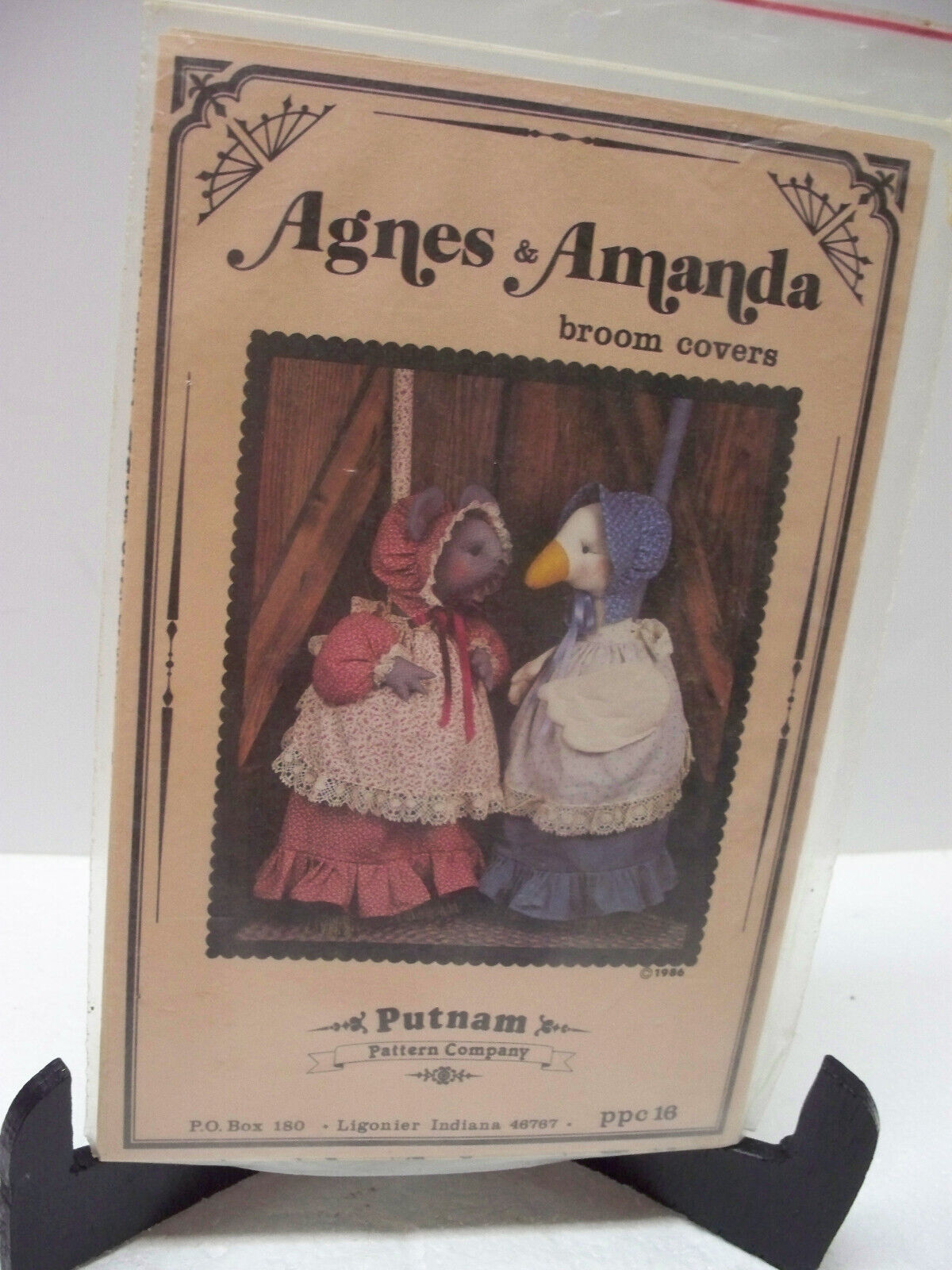 Agnes & Amanda Broom Covers Pattern Putnam Pattern Company