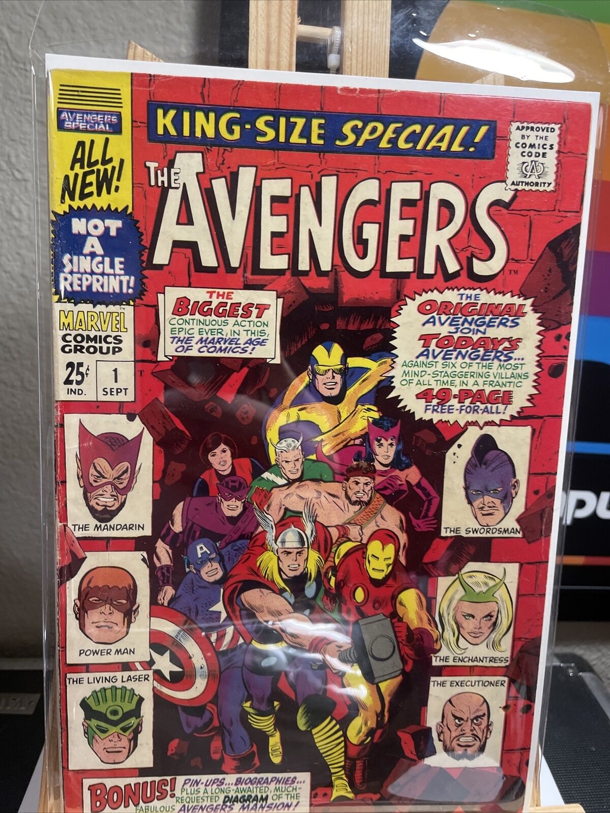 Marvel Comics Group King-Size Special / Annual The Avengers #1 1967