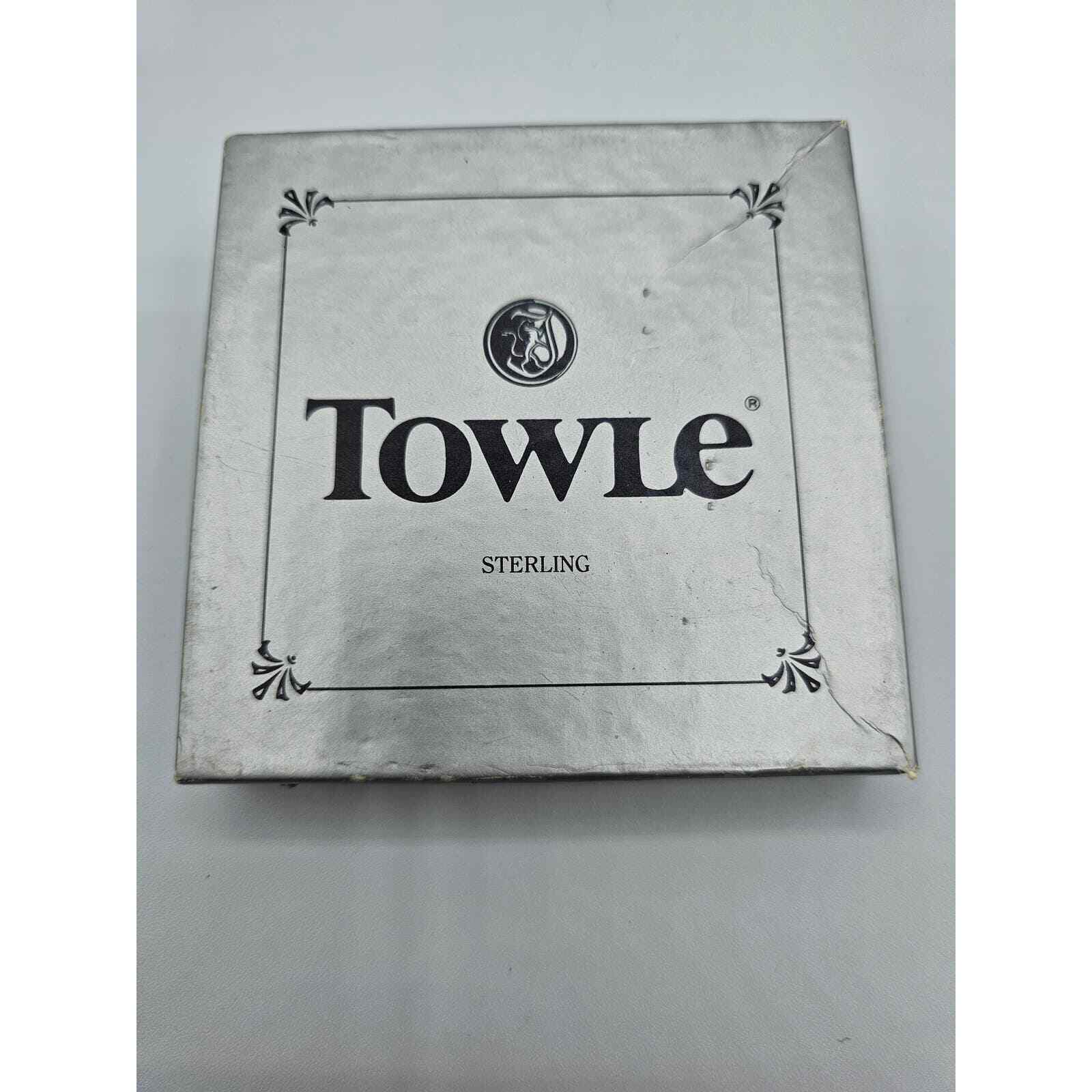 Towle Brand Compact Sterling Silver Mirror in Box