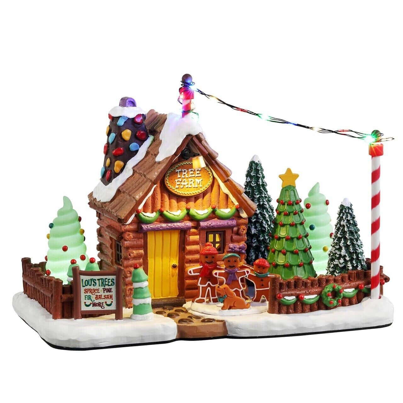Lemax Lou's Christmas Tree Farm #25951 Sugar N Spice Village 2023 NEW