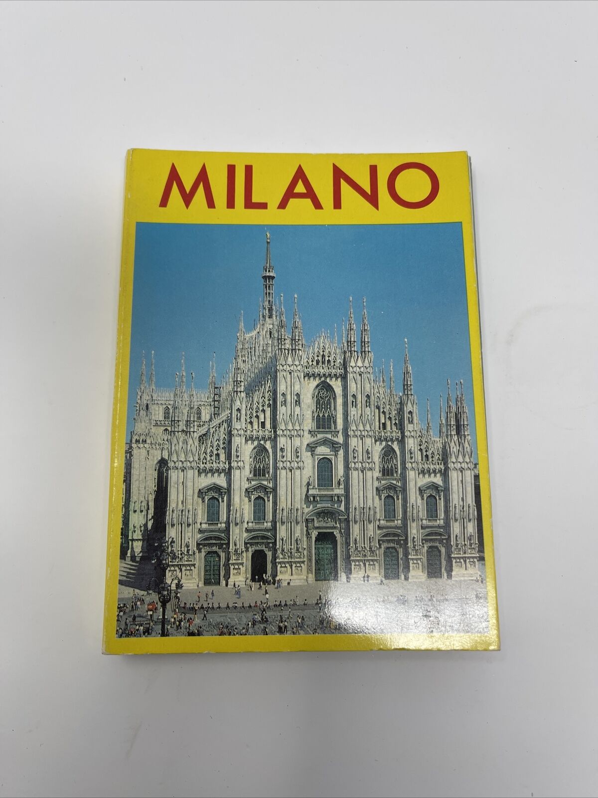 Vintage Accordion Postcard Milano
