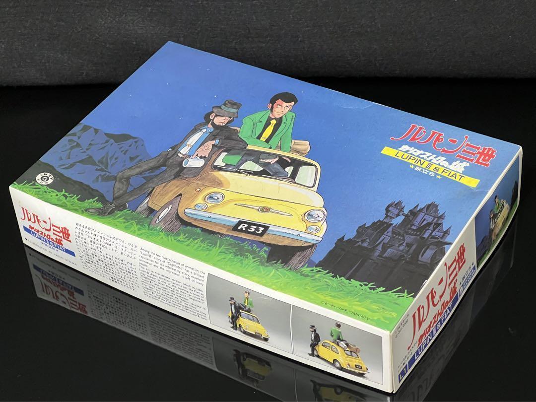Lupin the Third Figure Huge lot Castle of Cagliostro Size: 1/24 FIAT Departure  