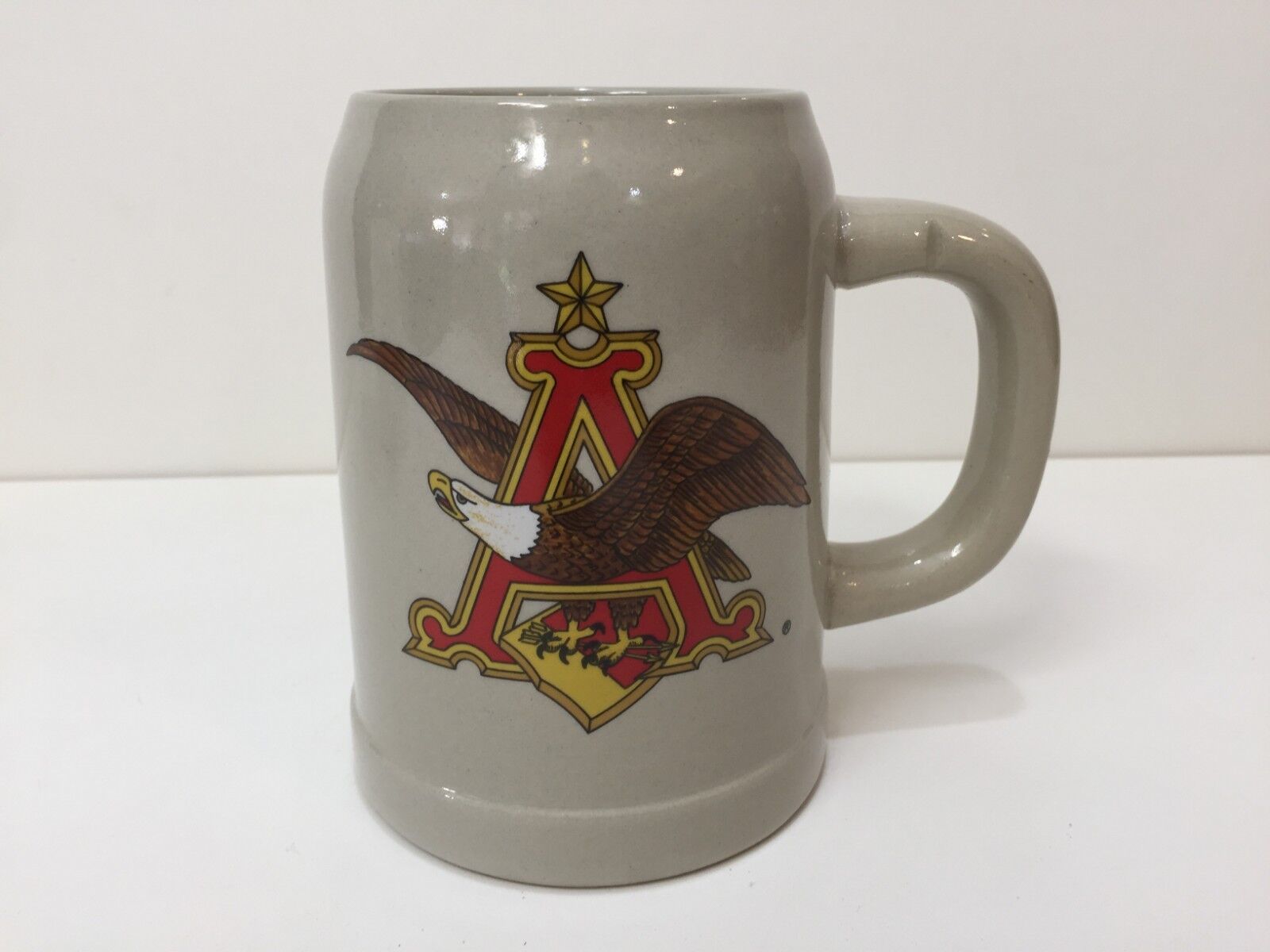 Anheuser Busch A Eagle Stoneware Authentic Beer Stein Mug, Germany
