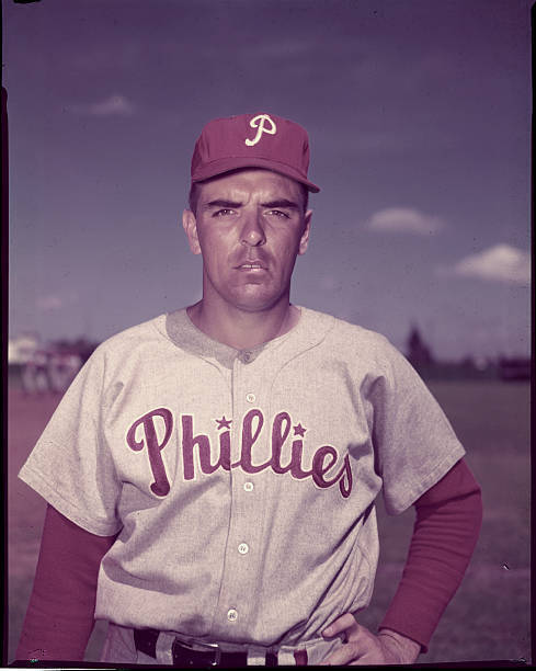 Portrait of Curt Simmons - Spring Training. Curt Simmons of th - 1953 Old Photo
