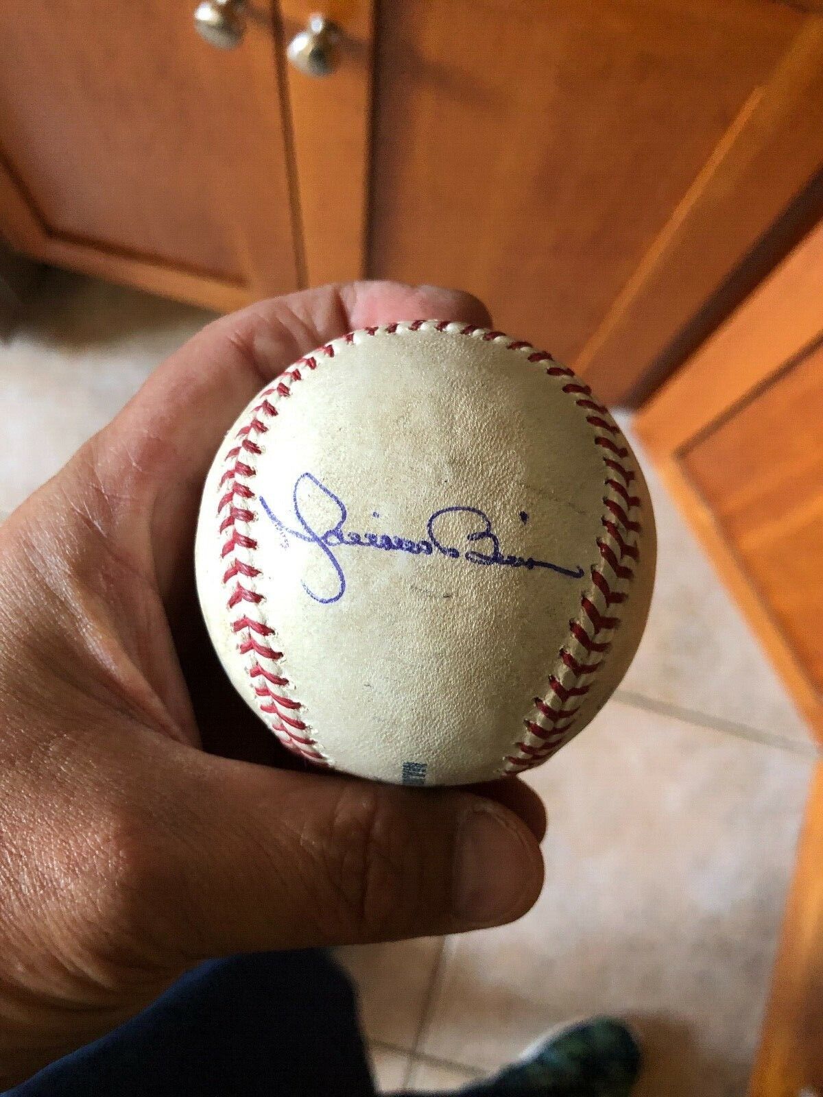 Jul 24, 2011 Signed Game Used Ball Mariano Rivera Record Night/ Year S 25 15 X\'S