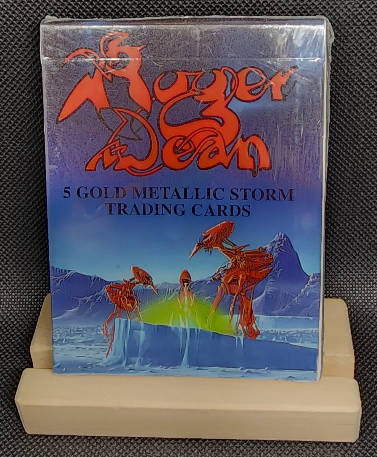 1993 Roger Dean Card Gold Metallic Storm Subset FPG Cards Factory Sealed