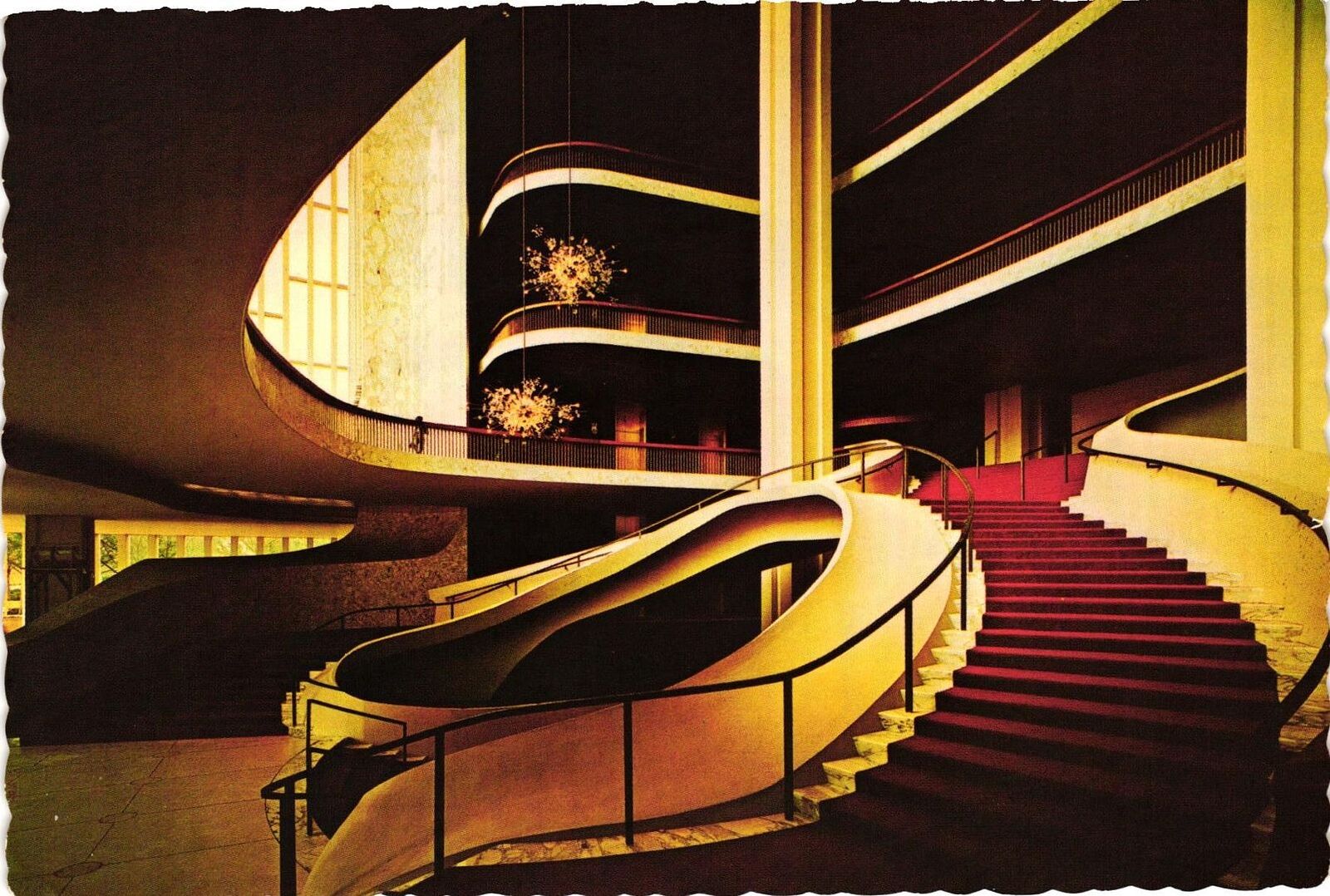 Vintage Postcard 4x6- Grand Staircase, Metropolitan Opera House, Lincoln Center