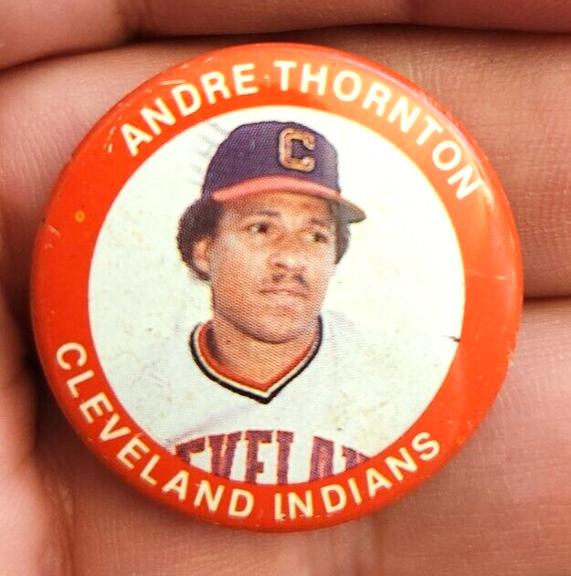 Vintage Andre Thornton Cleveland Indians 1 1/4\