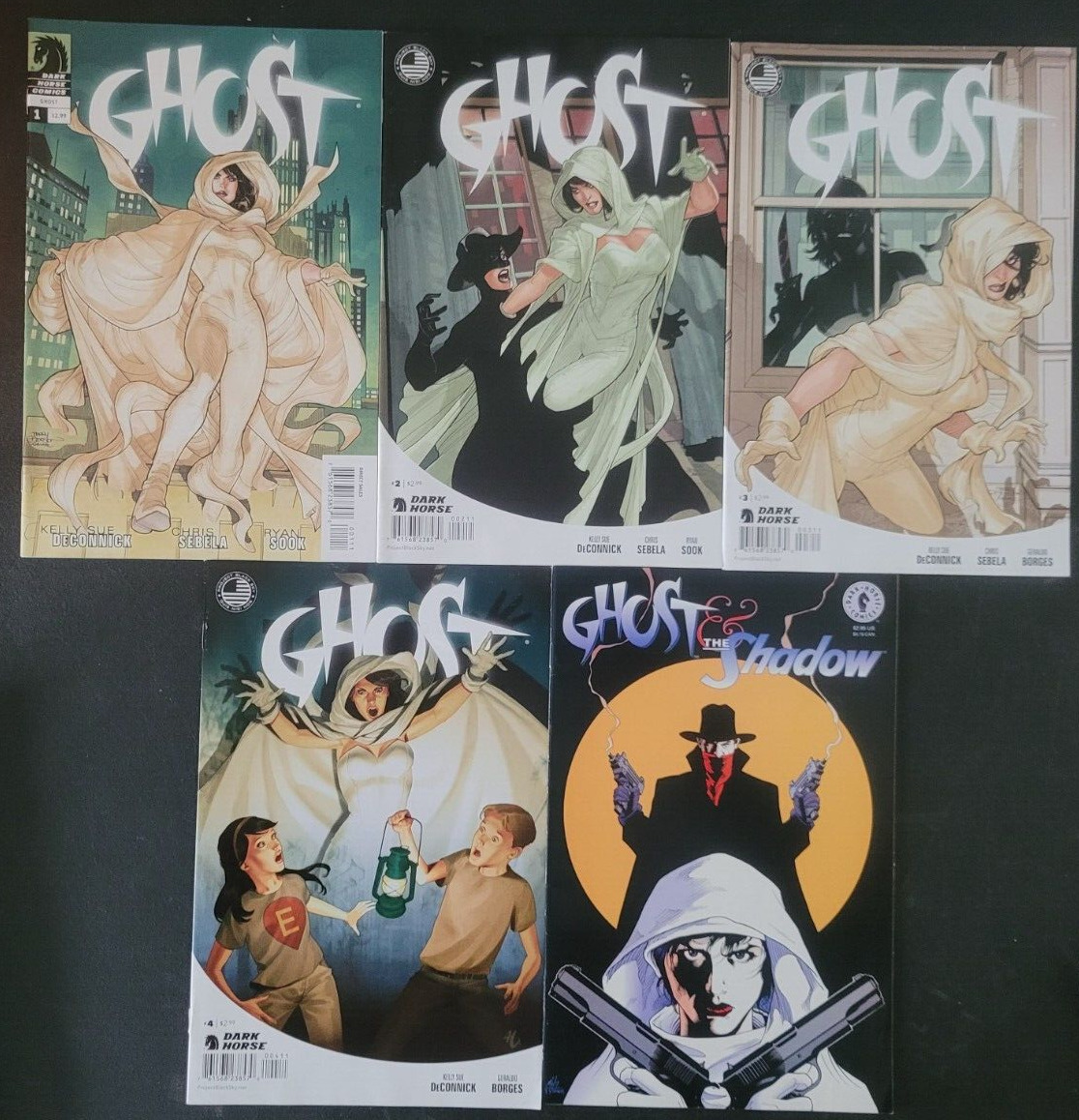 GHOST #1 2 3 4 (2013) DARK HORSE COMICS SET OF 5 ISSUES KELLY SUE DeCONNICK