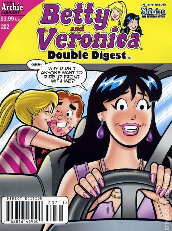 Betty and Veronica Double Digest #202 FN 2012 Stock Image