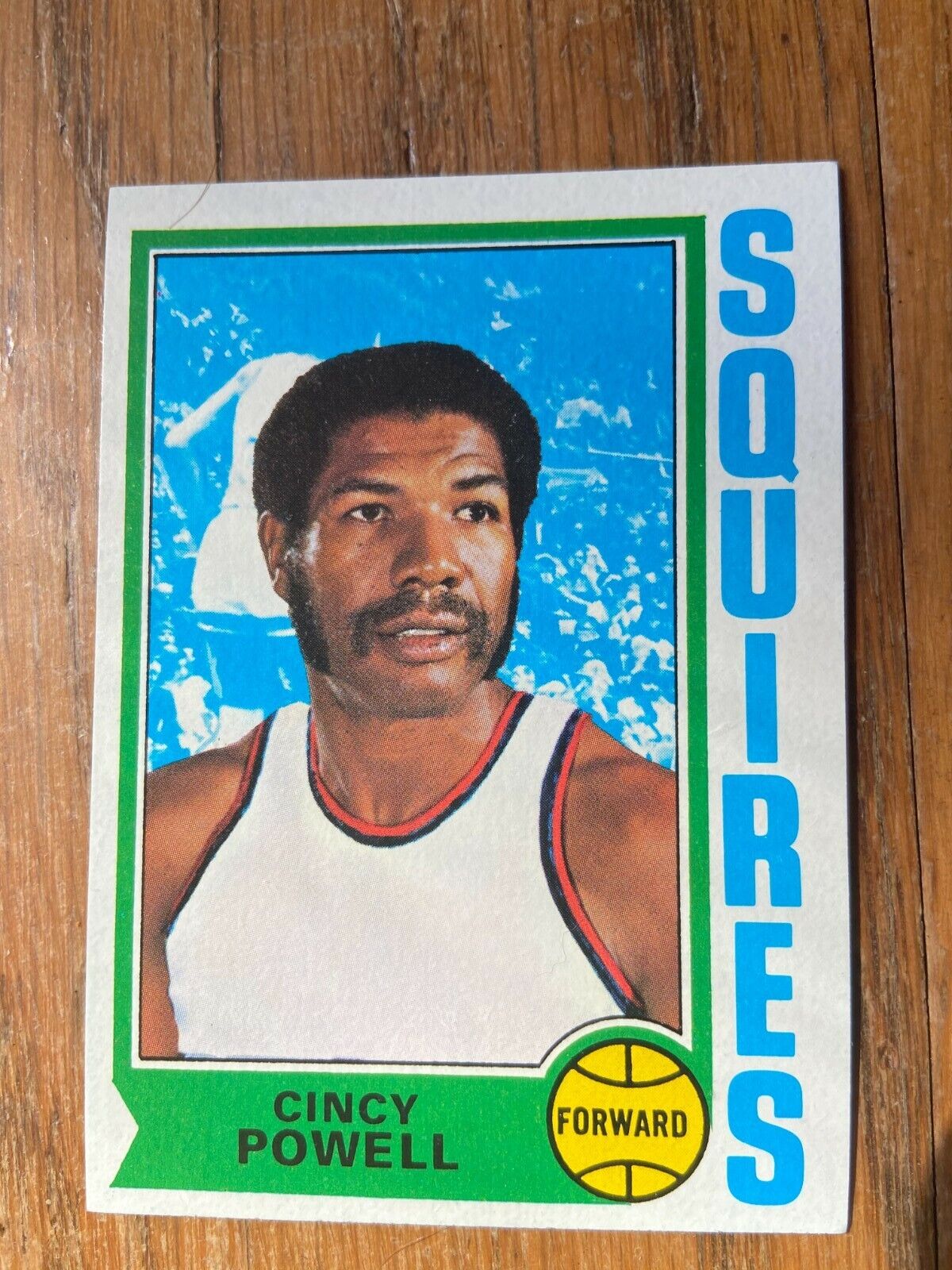 1974-75 Topps Cincy Powell Basketball Card #198 Virginia Squires