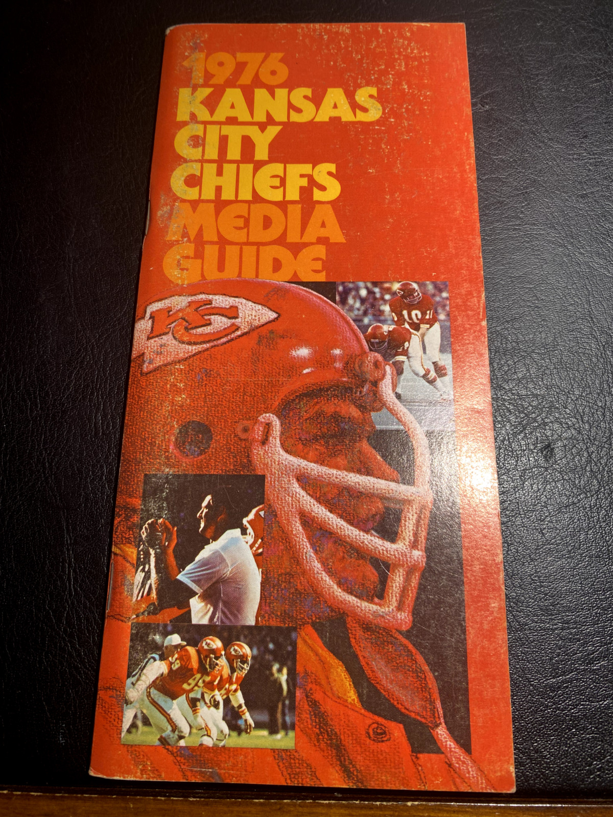 1976 Kansas City Chiefs Media Guide NFL Football