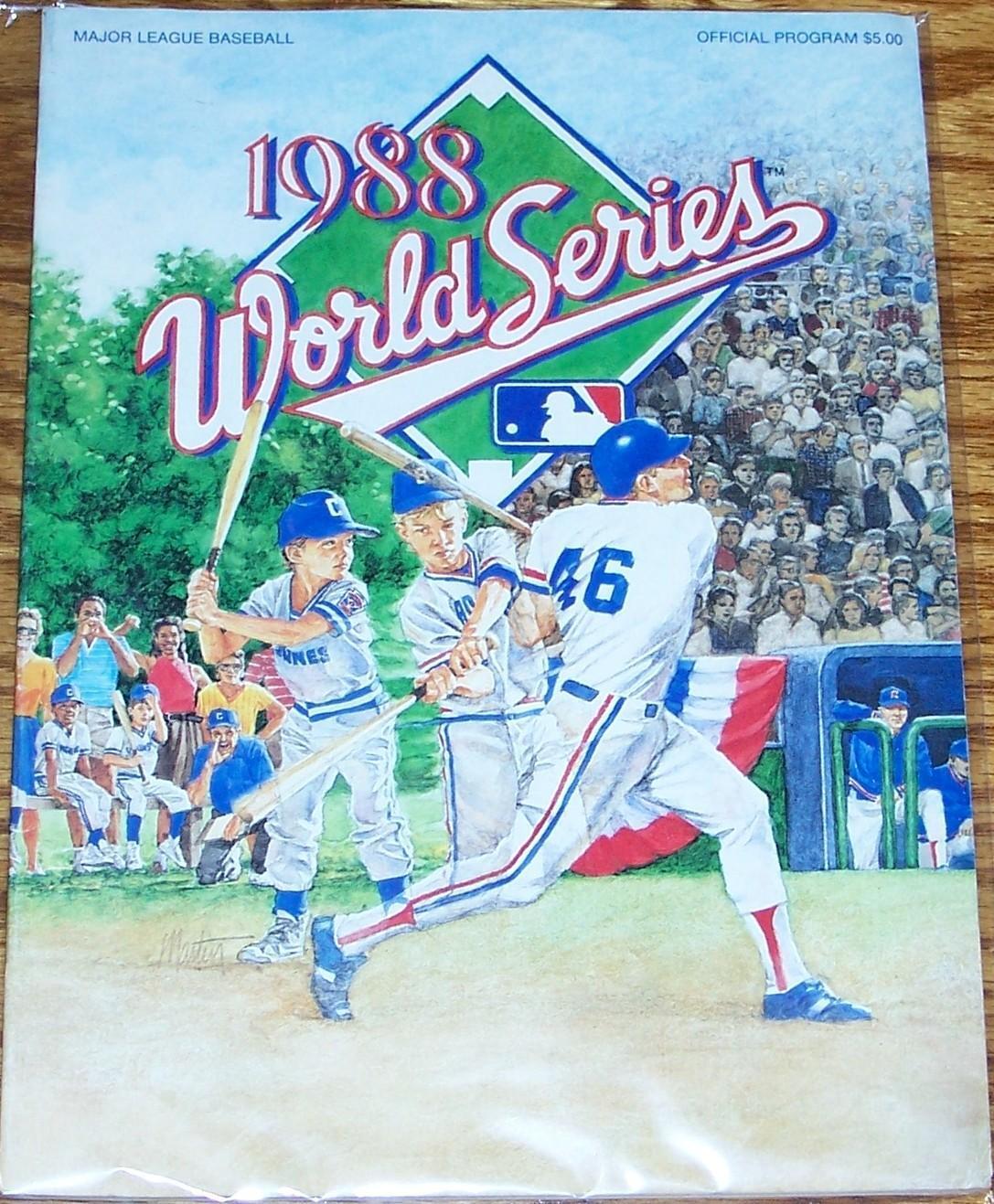 World Series Program / 1988 WORLD SERIES 1st Edition