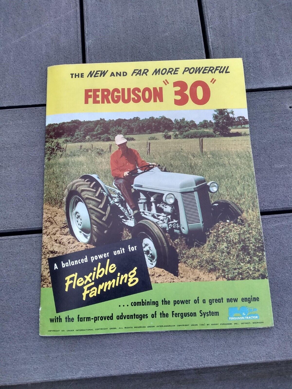 1951 Original The New FERGUSON \