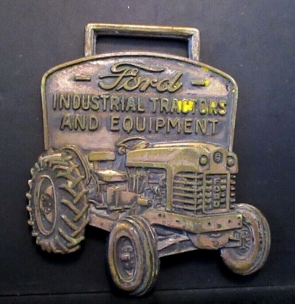 Ford Industrial Tractors So-Cal Equipment CA Pocket Watch Fob Advertising Promo