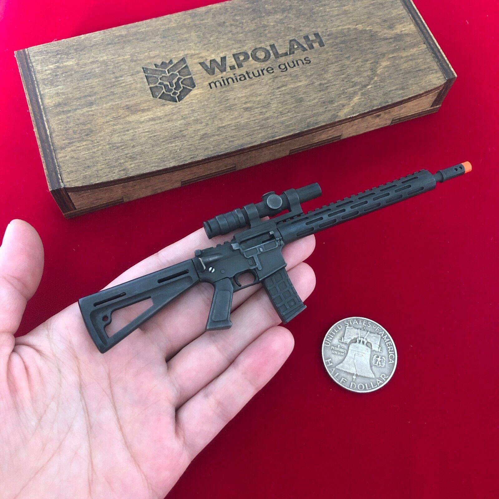Mini gun AR-15 Cap Gun ar15 rifle Miniature gun ar 15 rifle Mini assault rifle