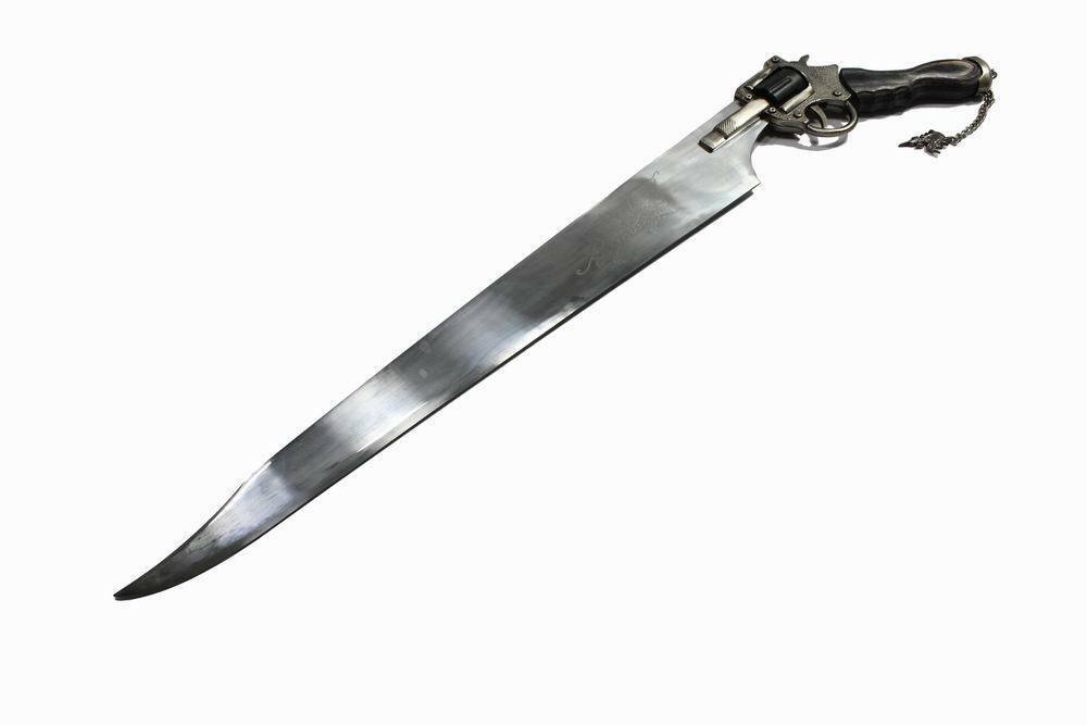 Functional Squall Gunblade Revolver Sword