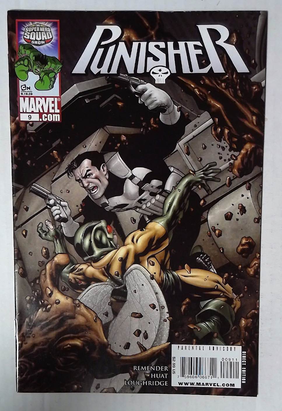 2009 Punisher #9 Marvel Comics VF+ 8th Series 1st Print Comic Book