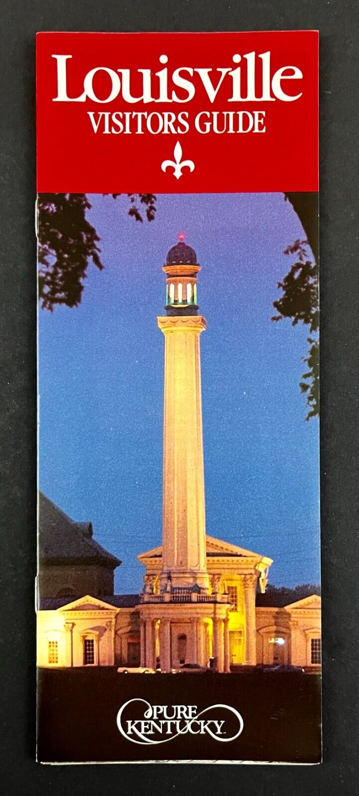 1990s Louisville Kentucky Visitors Guide Vintage Travel Brochure Tourist Points
