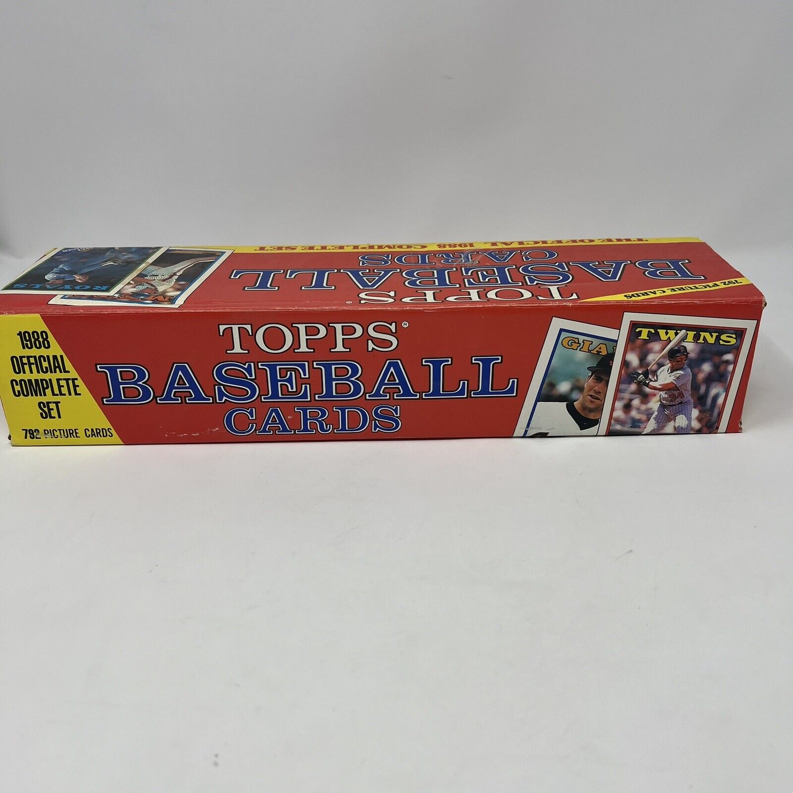 NEW 1988 TOPPS BASEBALL FACTORY-SEALED OFFICIAL COMPLETE SET OF 792 PLAYER CARDS