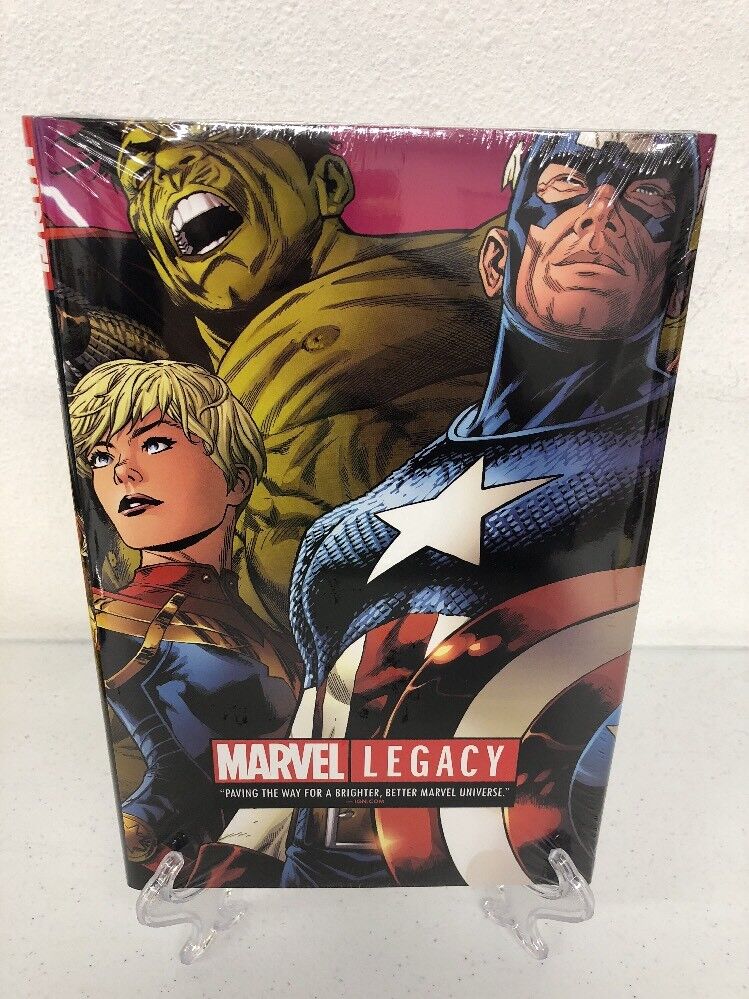 Marvel Legacy Captain America Hulk Iron Man Marvel HC Hard Cover New Sealed 